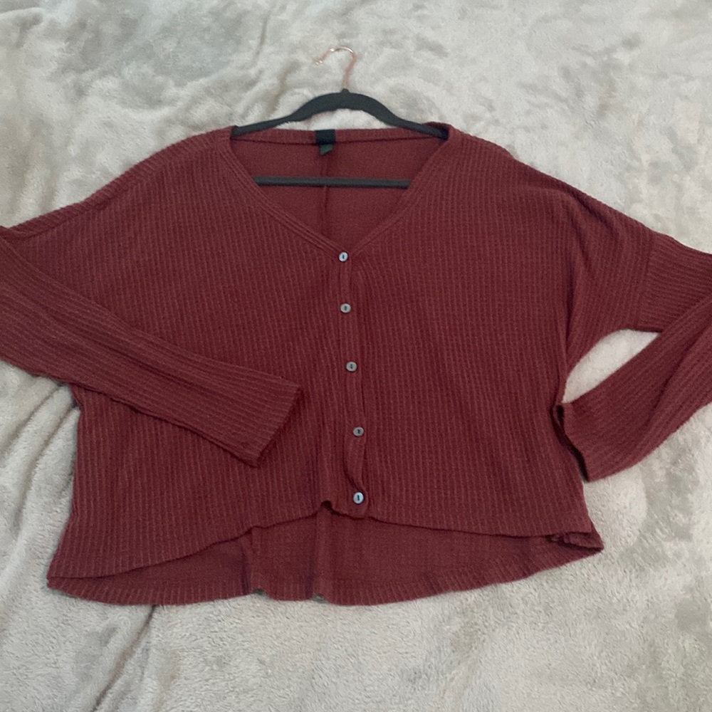 Women’s button up sweater